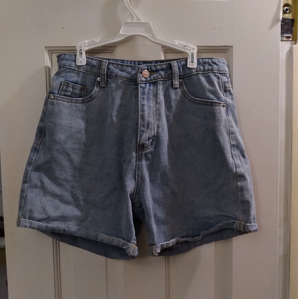 Light Wash Shorts